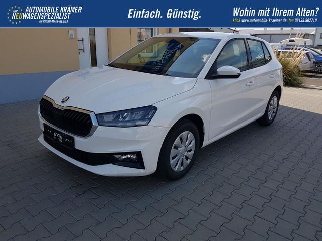 Skoda / Fabia / Weiß / Ambition / / , Beispielbilder, ggf. teilweise mit Sonderausstattung