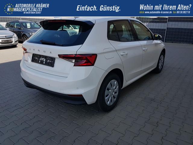 Skoda / Fabia / Weiß / Ambition / / , Beispielbilder, ggf. teilweise mit Sonderausstattung