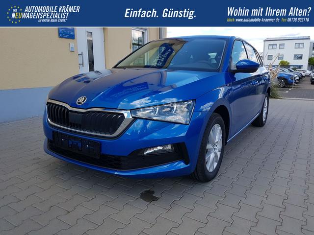 Skoda / Scala / Blau / Ambition / / Handschalter, Beispielbilder, ggf. teilweise mit Sonderausstattung
