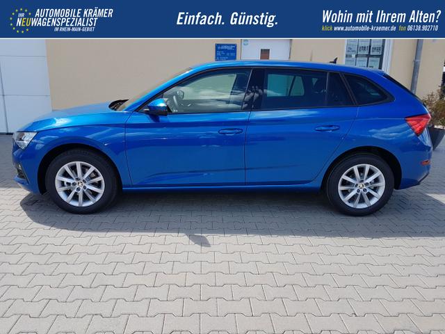 Skoda / Scala / Blau / Ambition / / Handschalter, Beispielbilder, ggf. teilweise mit Sonderausstattung