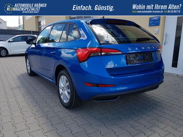 Skoda / Scala / Blau / Ambition / / Handschalter, Beispielbilder, ggf. teilweise mit Sonderausstattung