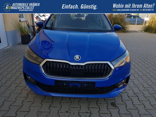 Skoda / Fabia / Blau / Ambition Plus / / , Beispielbilder, ggf. teilweise mit Sonderausstattung