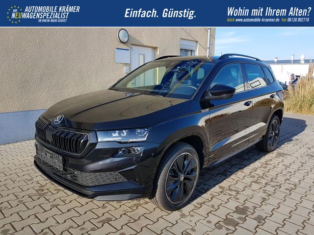 Skoda / Karoq / Schwarz / Sportline / / AHK Automatik