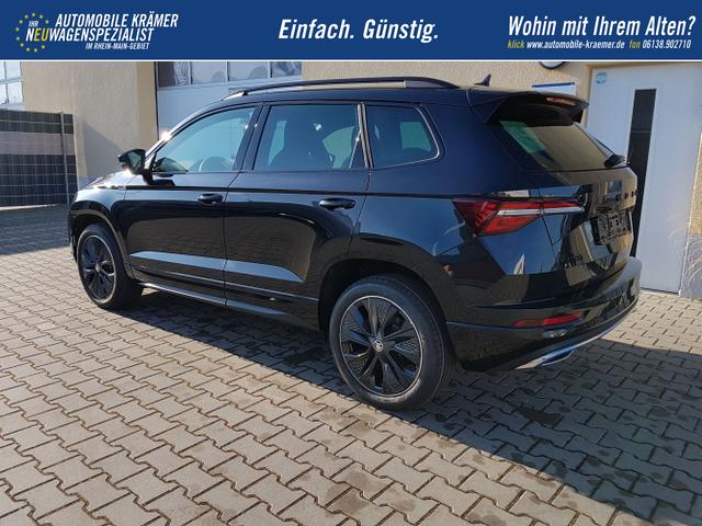 Skoda / Karoq / Schwarz / Sportline / / AHK Automatik