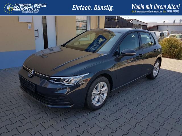 Volkswagen / Golf / Grau / Life / / Urano Grau Schalter, Beispielbilder, ggf. teilweise mit Sonderausstattung