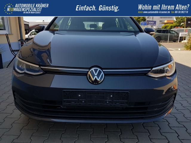 Volkswagen / Golf / Grau / Life / / Urano Grau Schalter, Beispielbilder, ggf. teilweise mit Sonderausstattung