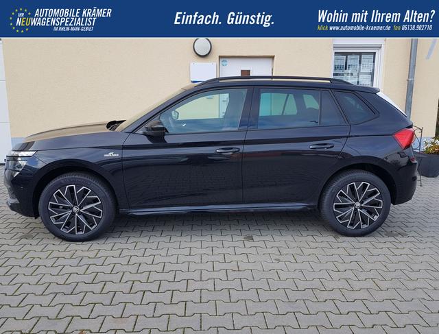 Skoda / Kamiq / Schwarz / Monte Carlo / / DSG, Beispielbilder, ggf. teilweise mit Sonderausstattung