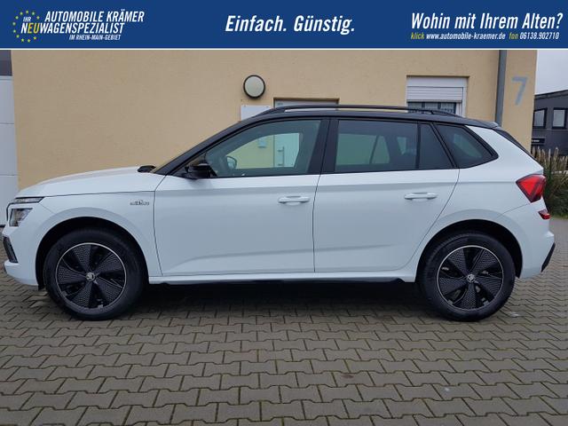 Skoda / Kamiq / Wei&szlig; / Monte Carlo AHK / / , Beispielbilder, ggf. teilweise mit Sonderausstattung