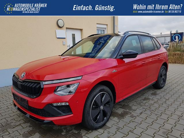 Skoda / Kamiq / Rot / Monte Carlo / / , Beispielbilder, ggf. teilweise mit Sonderausstattung
