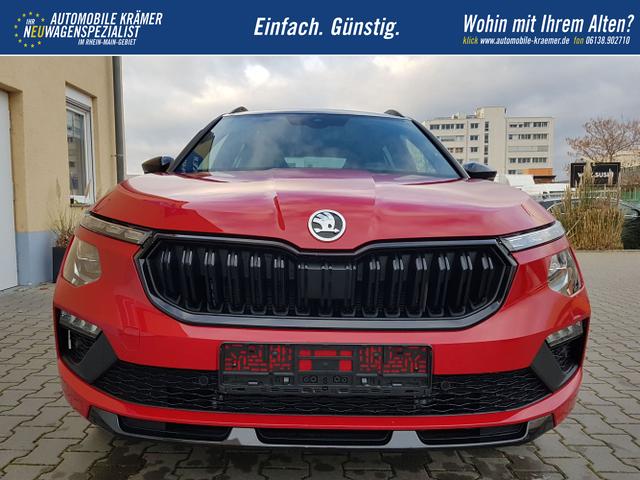 Skoda / Kamiq / Rot / Monte Carlo / / , Beispielbilder, ggf. teilweise mit Sonderausstattung