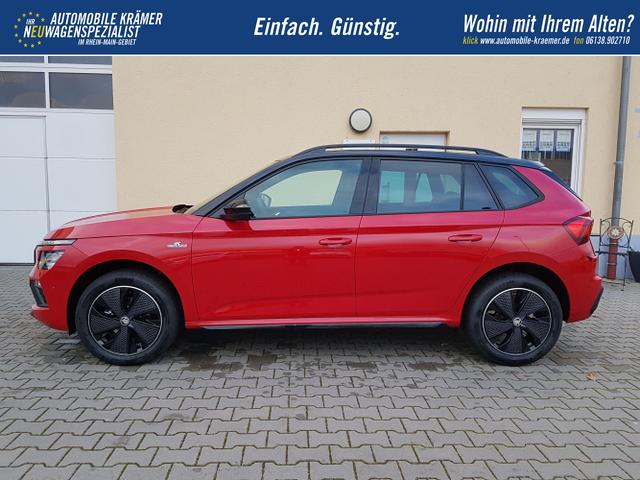 Skoda / Kamiq / Rot / Monte Carlo / / , Beispielbilder, ggf. teilweise mit Sonderausstattung