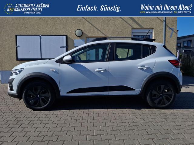 Dacia / Sandero Stepway / Weiß / Expressen / / , Beispielbilder, ggf. teilweise mit Sonderausstattung