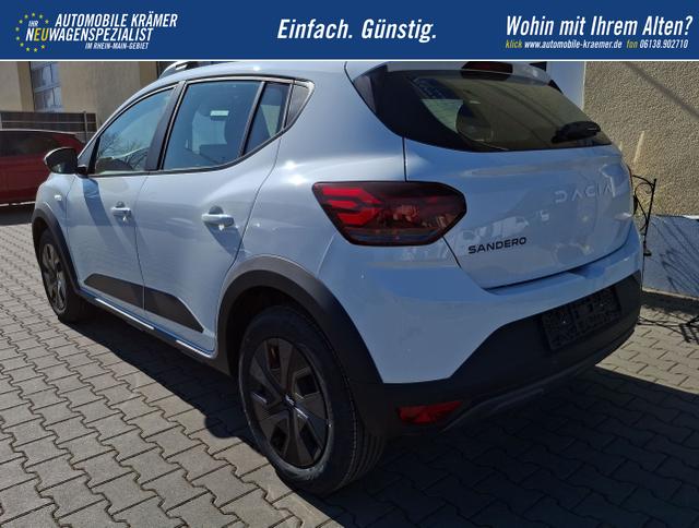 Dacia / Sandero Stepway / Weiß / Expressen / / , Beispielbilder, ggf. teilweise mit Sonderausstattung