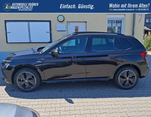 Skoda / Kamiq / Schwarz / Monte Carlo AHK / / , Beispielbilder, ggf. teilweise mit Sonderausstattung