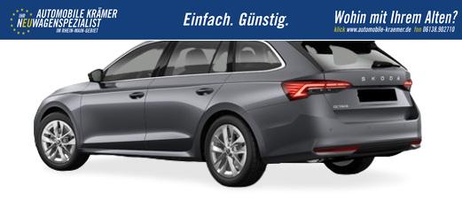 Skoda Octavia Combi Essence Verkehrszeichenerkennung Tempomat 2-Zonen Klimaauto. LED-Scheinwerfer 