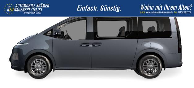 Hyundai Staria Luxury Bordcomputer 360&deg;C-Kamera Premium-Soundsystem Klimaautomatik Ambientebeleuchtung 