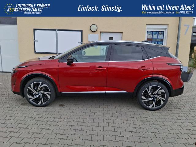Nissan / Qashqai / Rot / Tekna+ / / , Beispielbilder, ggf. teilweise mit Sonderausstattung