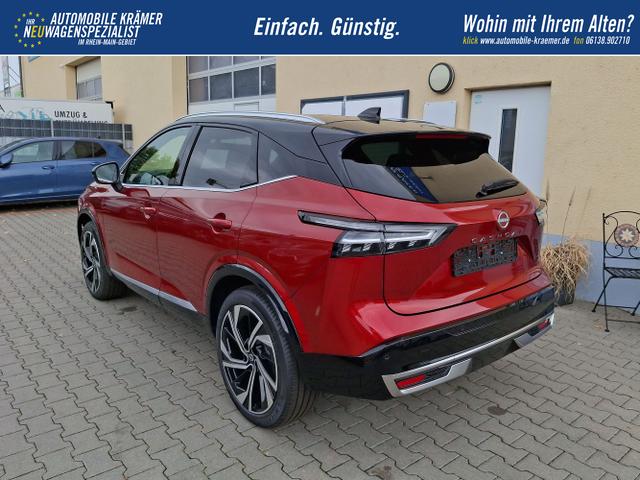 Nissan / Qashqai / Rot / Tekna+ / / , Beispielbilder, ggf. teilweise mit Sonderausstattung