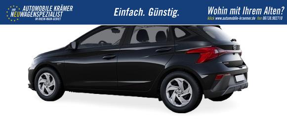 Hyundai i20 GO Lederlenkrad Tempomat Lichtsensor Klima Lenkradheizung PDC h Kamera 