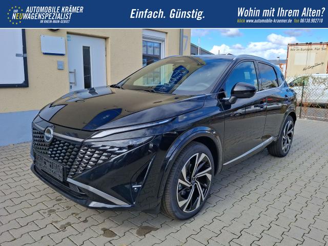 Nissan / Qashqai / Schwarz / Tekna + / / , Beispielbilder, ggf. teilweise mit Sonderausstattung