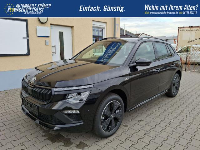 Skoda / Kamiq / Schwarz / Monte Carlo / / , Beispielbilder, ggf. teilweise mit Sonderausstattung