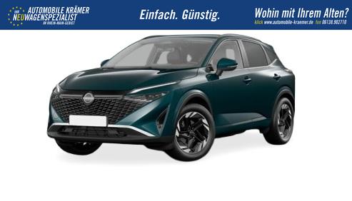 Nissan Qashqai Acenta Sitzheizung Multifunktions-Lenkrad Kamera PDC h LED-Scheinwerfer Regensensor 