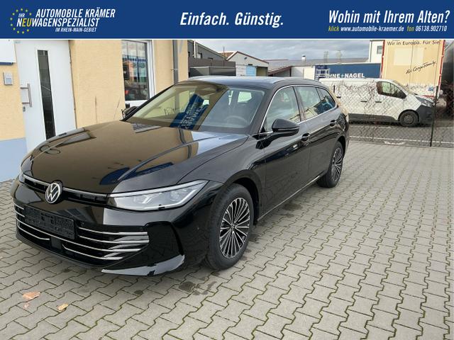 Volkswagen / Passat Variant / Schwarz / Elegance+AHK / Grenadilla Black Metalic / , Beispielbilder, ggf. teilweise mit Sonderausstattung