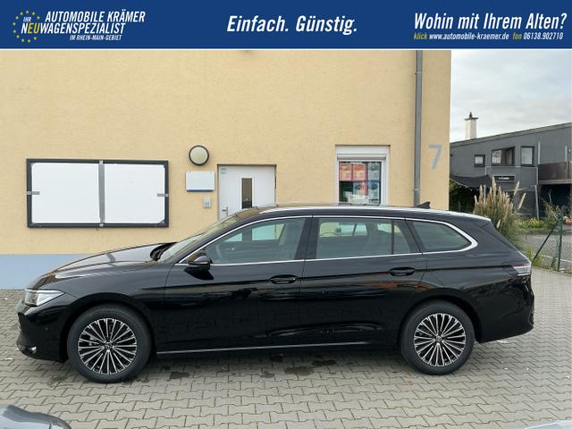 Volkswagen / Passat Variant / Schwarz / Elegance+AHK / Grenadilla Black Metalic / , Beispielbilder, ggf. teilweise mit Sonderausstattung