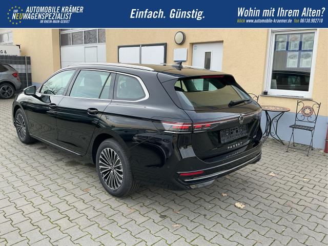 Volkswagen / Passat Variant / Schwarz / Elegance+AHK / Grenadilla Black Metalic / , Beispielbilder, ggf. teilweise mit Sonderausstattung