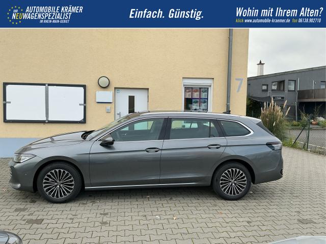 Volkswagen / Passat Variant / Grau / Elegance+AHK / Diabase Grey / , Beispielbilder, ggf. teilweise mit Sonderausstattung