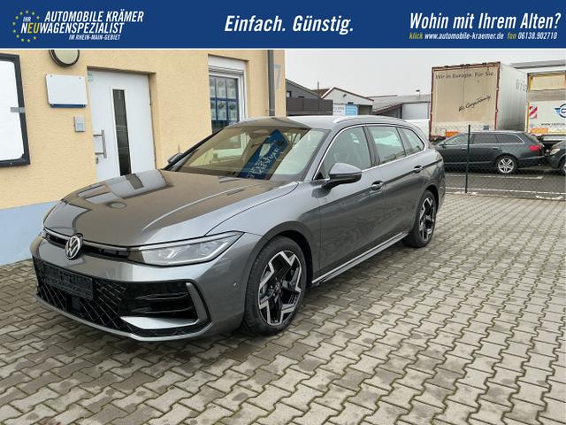 Volkswagen / Passat Variant / Grau / R-Line. AHK / Diabasgrau / , Beispielbilder, ggf. teilweise mit Sonderausstattung