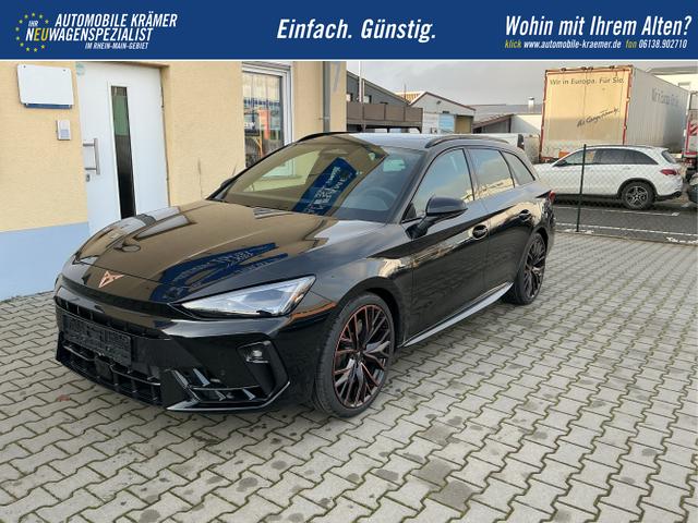 Cupra / Leon Sportstourer / Schwarz / Sp VZ AHK / Midnight Black / , Beispielbilder, ggf. teilweise mit Sonderausstattung