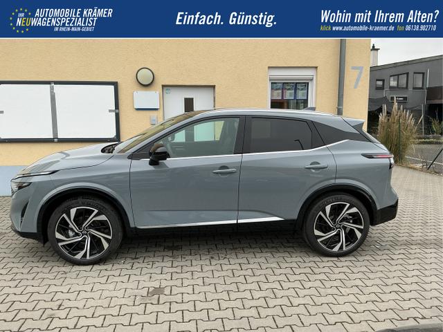 Nissan / Qashqai / Grau / Tekna+ / Ceramic Grey / , Beispielbilder, ggf. teilweise mit Sonderausstattung