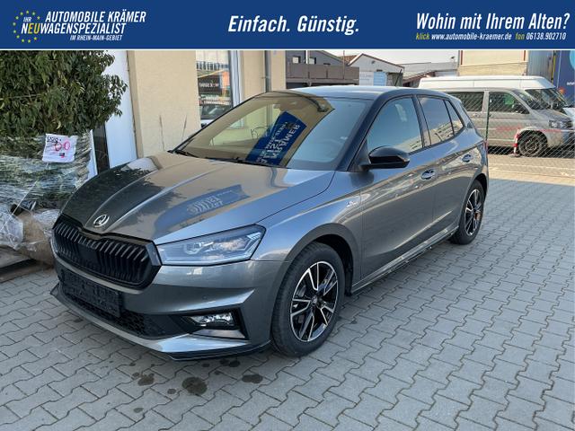 Skoda / Fabia / Grau / Monte Carlo / Graphite Grau/Black Magic / , Beispielbilder, ggf. teilweise mit Sonderausstattung