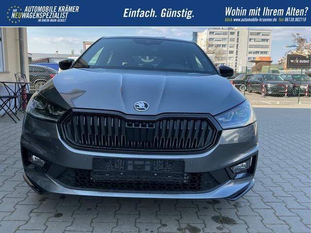 Skoda / Fabia / Grau / Monte Carlo / Graphite Grau/Black Magic / , Beispielbilder, ggf. teilweise mit Sonderausstattung