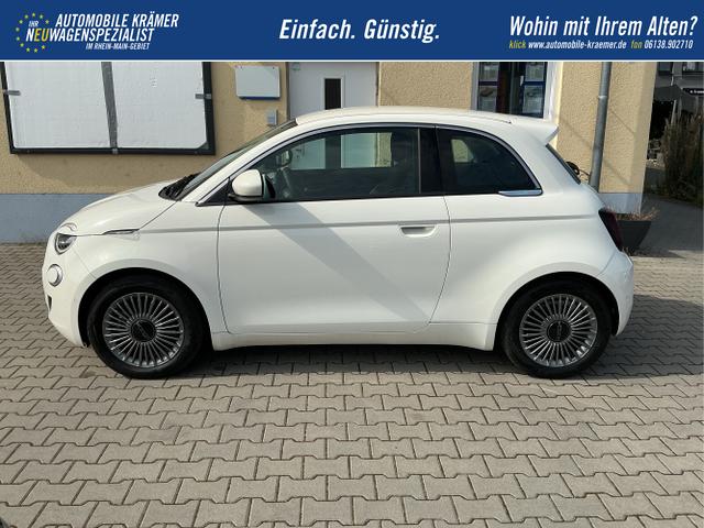 Fiat / 500e / Wei&szlig; / La Prima / Arktis Wei&szlig; / , Beispielbilder, ggf. teilweise mit Sonderausstattung
