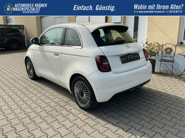 Fiat / 500e / Wei&szlig; / La Prima / Arktis Wei&szlig; / , Beispielbilder, ggf. teilweise mit Sonderausstattung