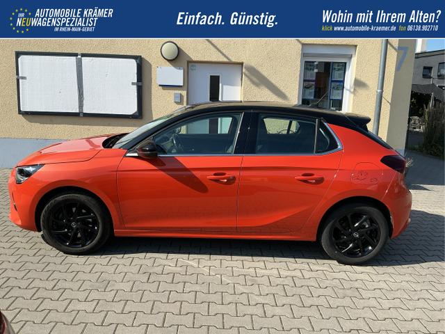 Opel / Corsa / Orange / / / Elegance Leder el. Sitz Klimaauto Massagefunktion
