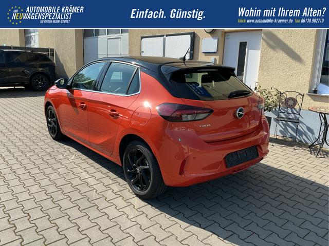 Opel / Corsa / Orange / / / Elegance Leder el. Sitz Klimaauto Massagefunktion