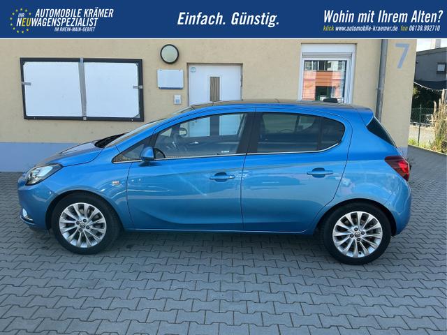 Opel / Corsa / Blau / / / Innovation Xenon Schiebedach Winterpaket Klimauto. 