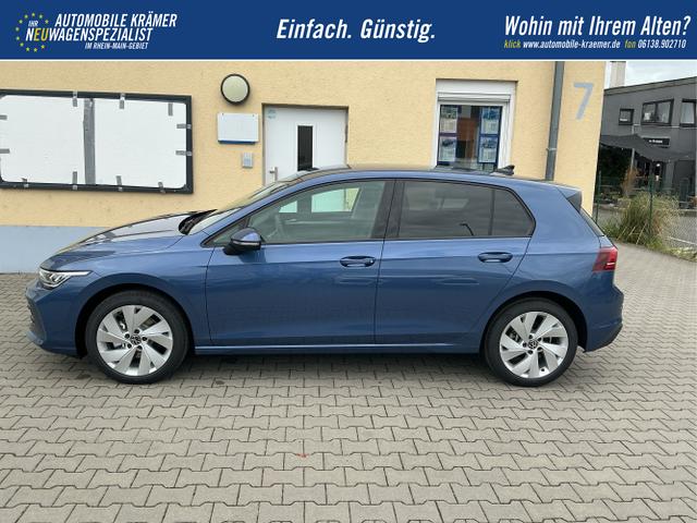 Volkswagen / Golf / Blau / Limited / Anemonenblau Metalic / , Beispielbilder, ggf. teilweise mit Sonderausstattung