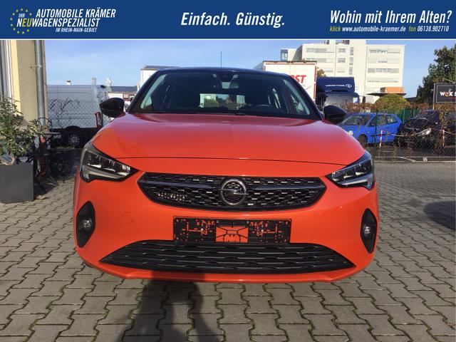 Opel / Corsa / Orange / / / Elegance Navi Klimaauto Sitzheizung PDC