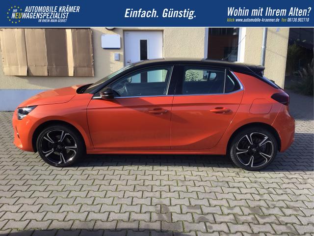 Opel / Corsa / Orange / / / Elegance Navi Klimaauto Sitzheizung PDC