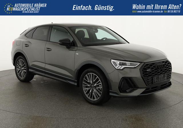 Audi Q3 Sportback - 40 TDI quattro S line qu S-LINE, AHK, 19-Zoll, Optik schwarz, Navi, Kamera, el. Klappe
