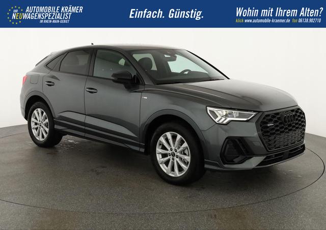 Audi Q3 Sportback - 40 TDI quattro S line qu S-LINE, AHK, Optik schwarz, Navi, Kamera, el. Klappe, 4-J. Garantie