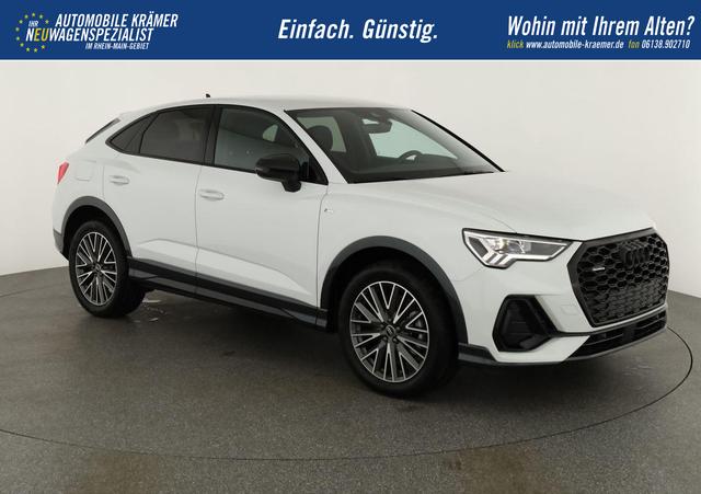 Audi Q3 Sportback - 40 TDI quattro S line qu S-LINE, AHK, 19-Zoll, Optik schwarz, Navi, Kamera, el. Klappe