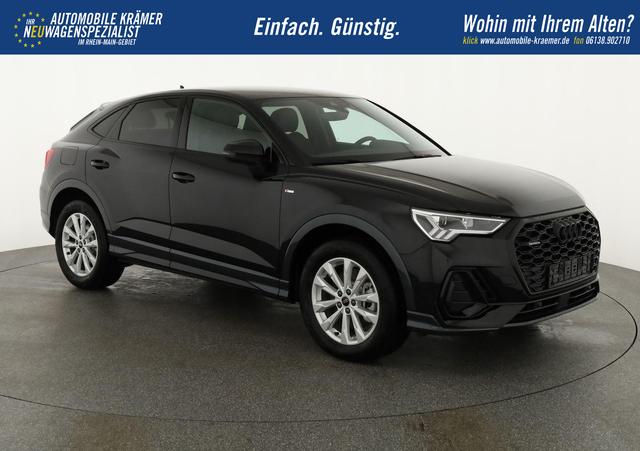 Audi Q3 Sportback - 40 TDI quattro S line qu S-LINE, AHK, Optik schwarz, Navi, Kamera, el. Klappe, 4-J. Garantie