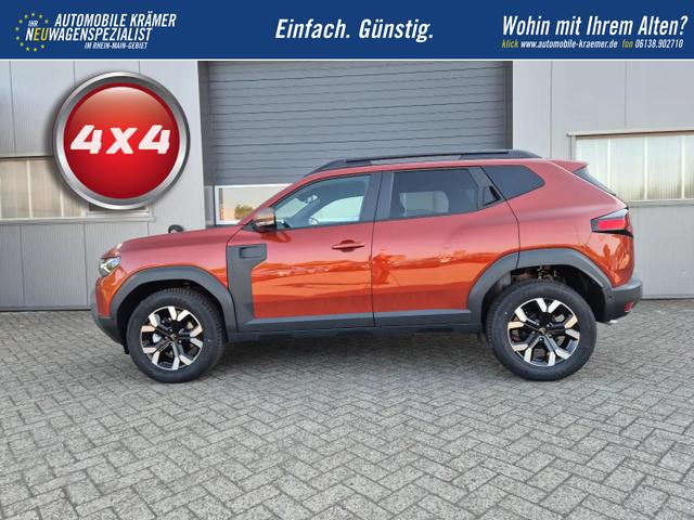Dacia Duster - Extreme 4x4 130PS 1.2 TCe 4x Kamera Lenkradheizung Sitzheizung Klimaautomatik Teil-Leder Bluetooth Apple Carplay Android Auto PDC v+h 2xKeyless 17-LM Ganzj.Reifen