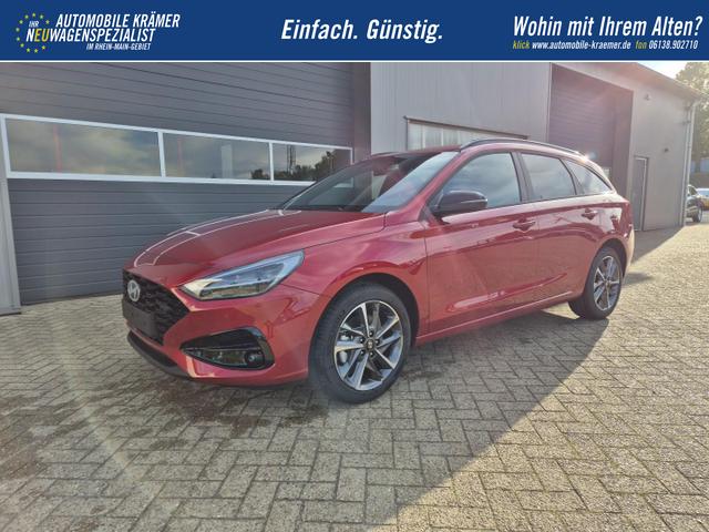 Hyundai i30 Kombi - 1.5 T-GDI 95PS Sitzheizung Lenkradheizung Klimaautomatik ACC Navi Apple CarPlay + Android Auto PDC v+h Rückf.Kamera 17-LM