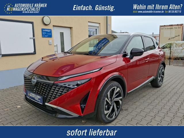 Nissan Qashqai - Tekna Plus Alarmanlage 360&deg;-Kamera PDC v+h LED-Scheinwerfer 2-Zonen-Klimaauto. Massagesitze